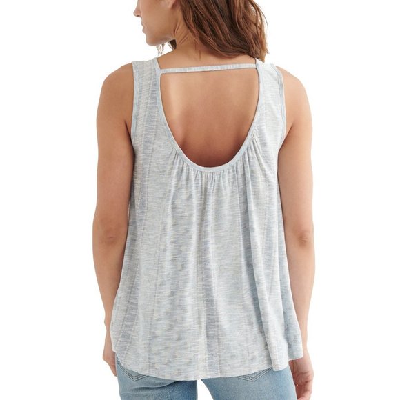 Lucky Brand Pleated Tank - Allure - Picture 2 of 6